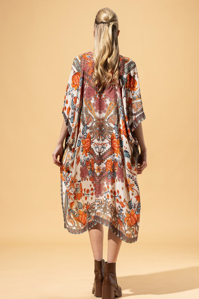 Paisley Petal Kimono