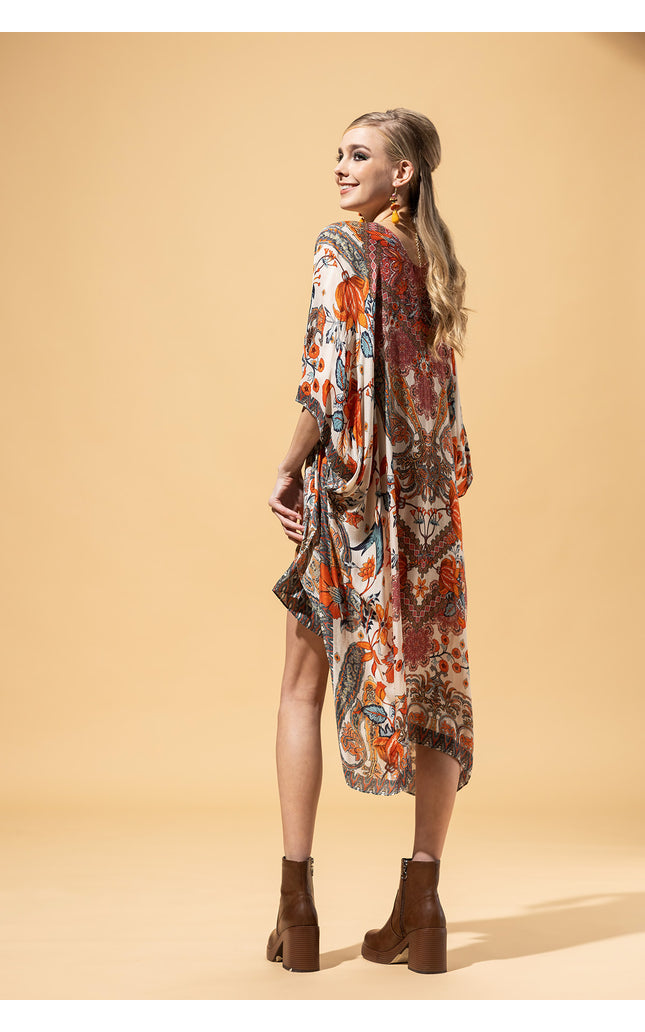 Paisley Petal Kimono