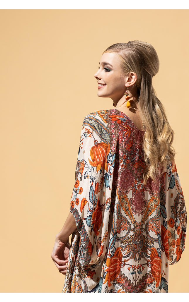 Paisley Petal Kimono