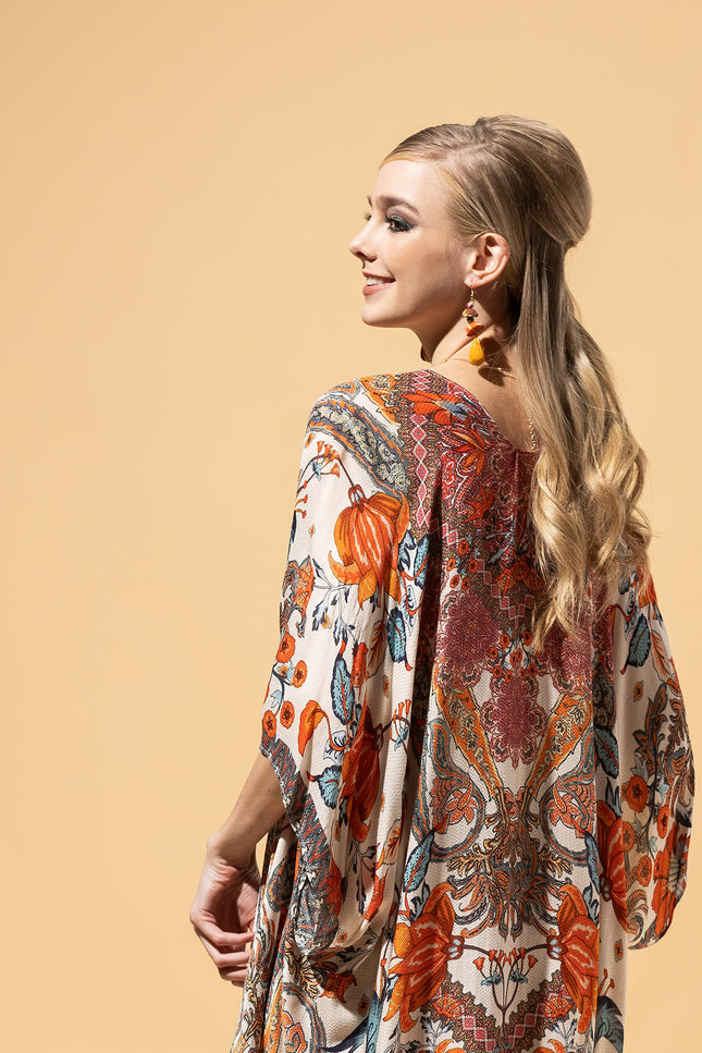 Paisley Petal Kimono