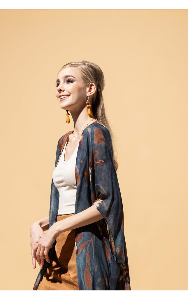 Watercolor Whimsy Kimono