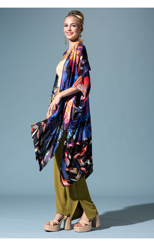 Midnight Garden Kimono