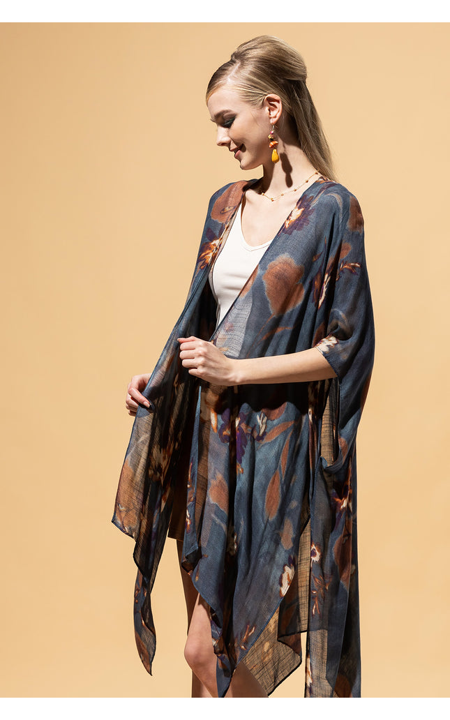 Watercolor Whimsy Kimono