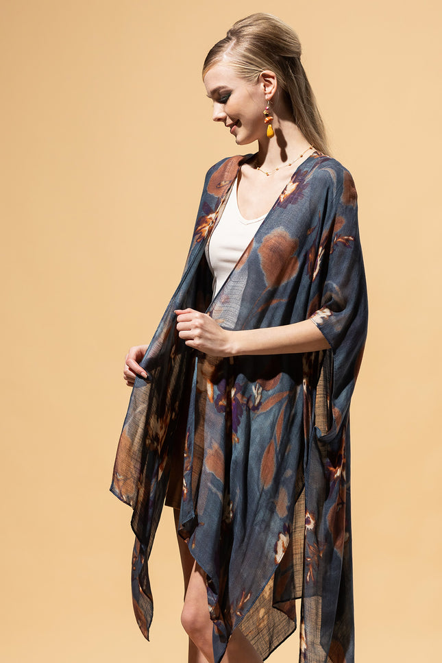 Watercolor Whimsy Kimono