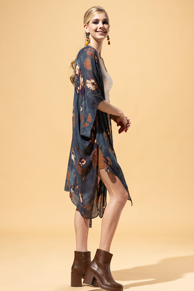 Watercolor Whimsy Kimono