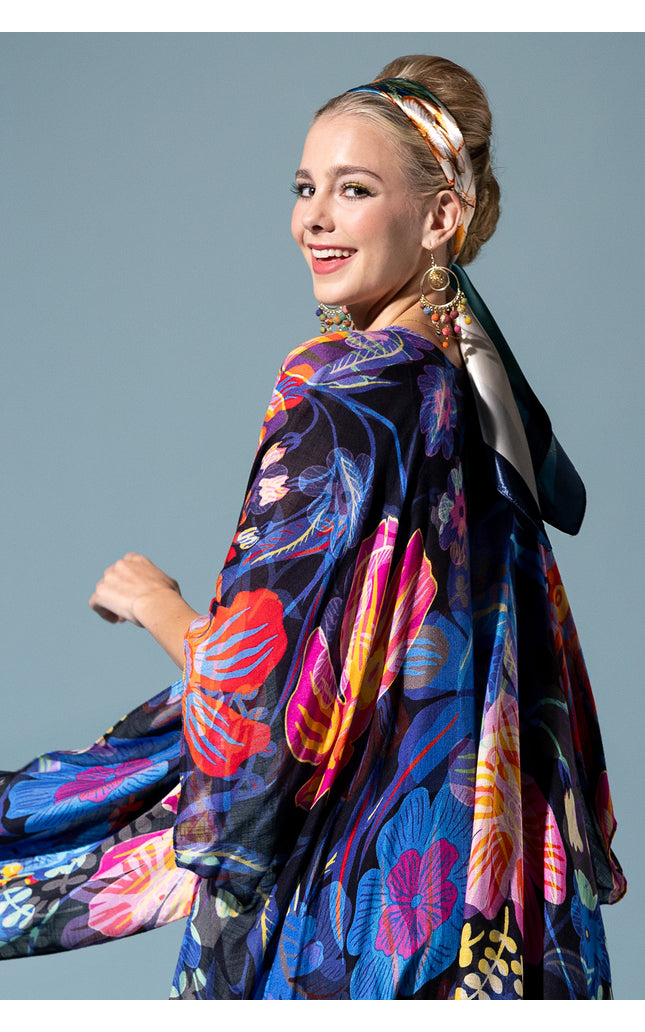 Midnight Garden Kimono