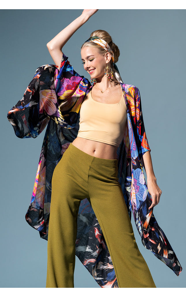 Midnight Garden Kimono