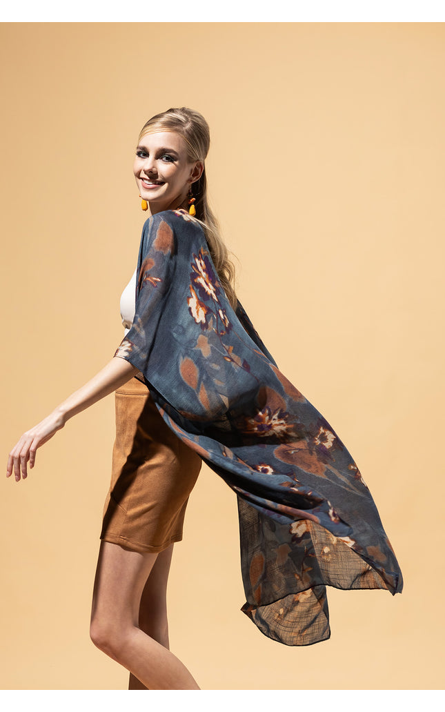 Watercolor Whimsy Kimono