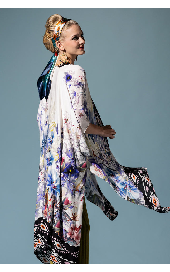 Blossom Breeze Tribal Kimono