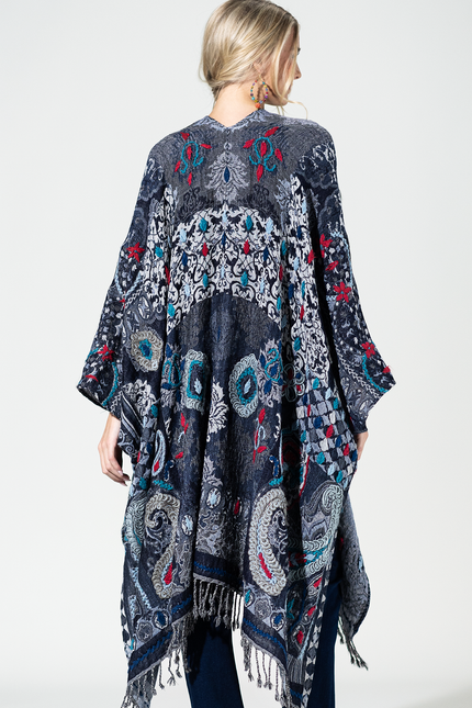 Blue Mesa Wool Ruana