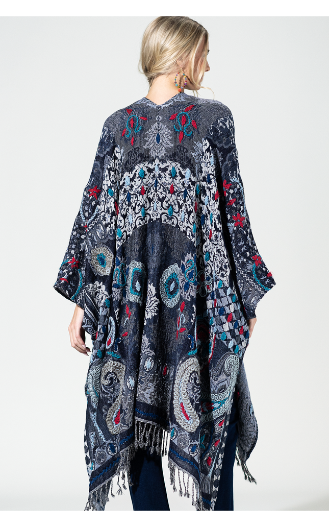 Blue Mesa Wool Ruana