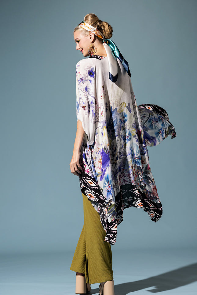 Blossom Breeze Tribal Kimono
