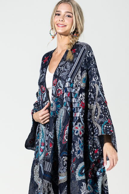 Blue Mesa Wool Ruana