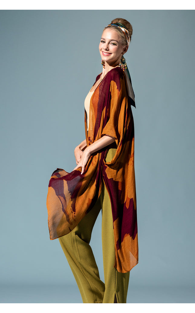 Autumn Harmony Kimono