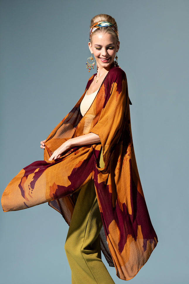 Autumn Harmony Kimono