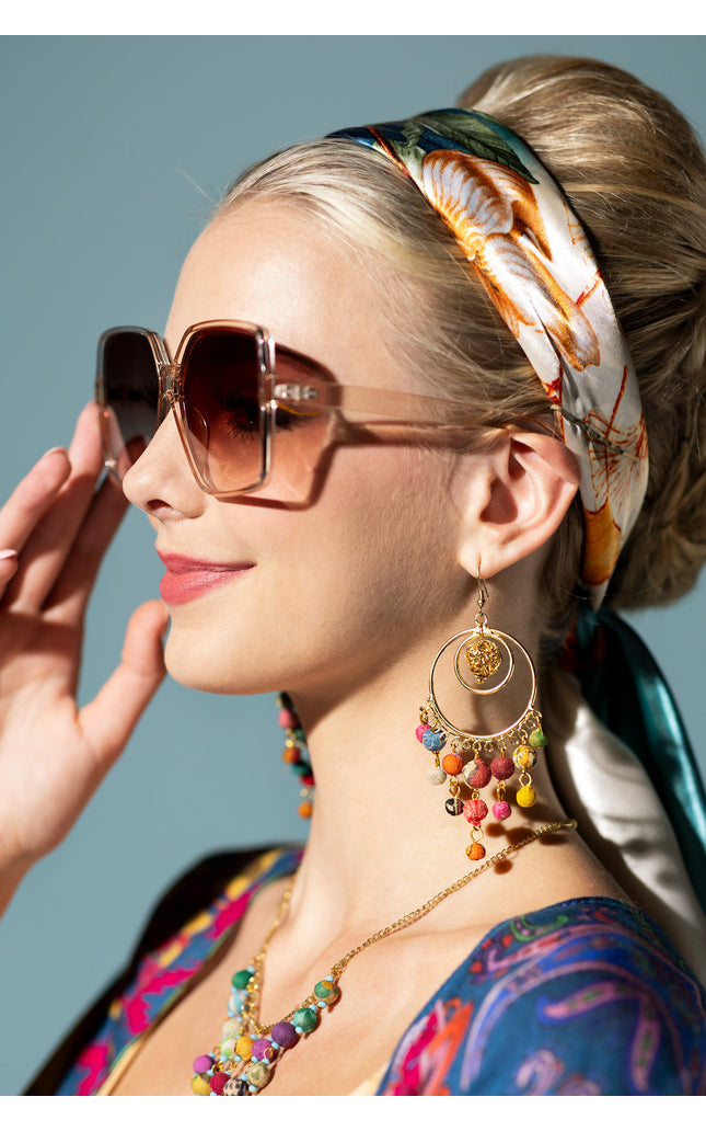 Carousel Circular Earrings