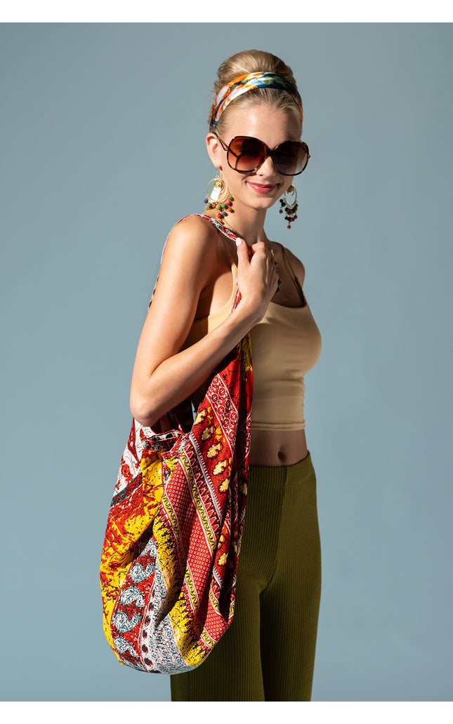 Festival Flourish Hobo Bag