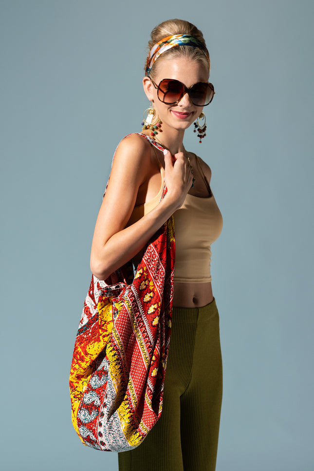 Festival Flourish Hobo Bag