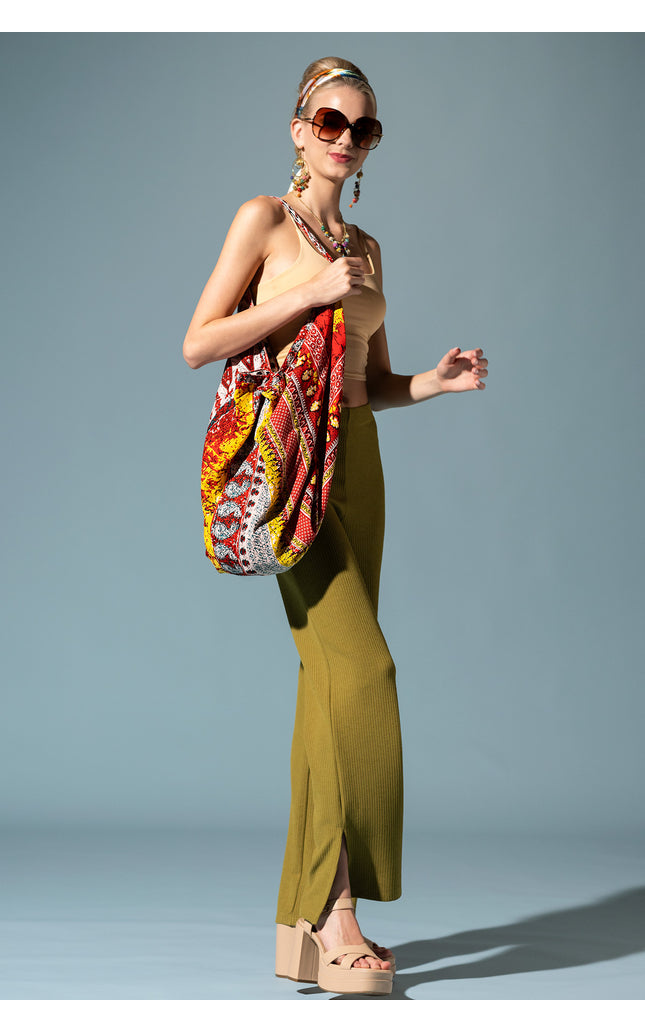 Festival Flourish Hobo Bag