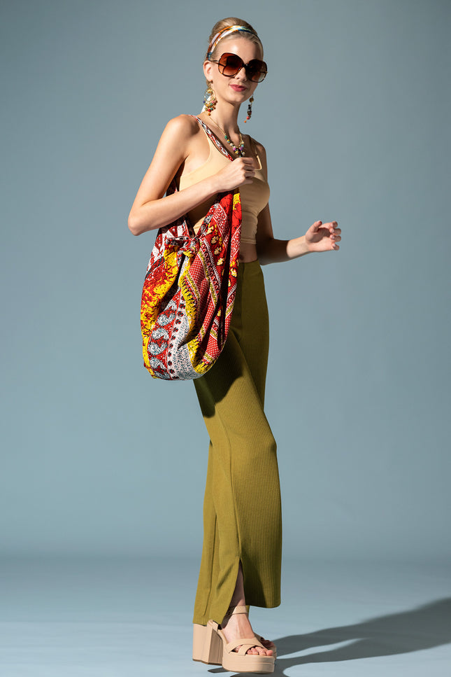 Festival Flourish Hobo Bag