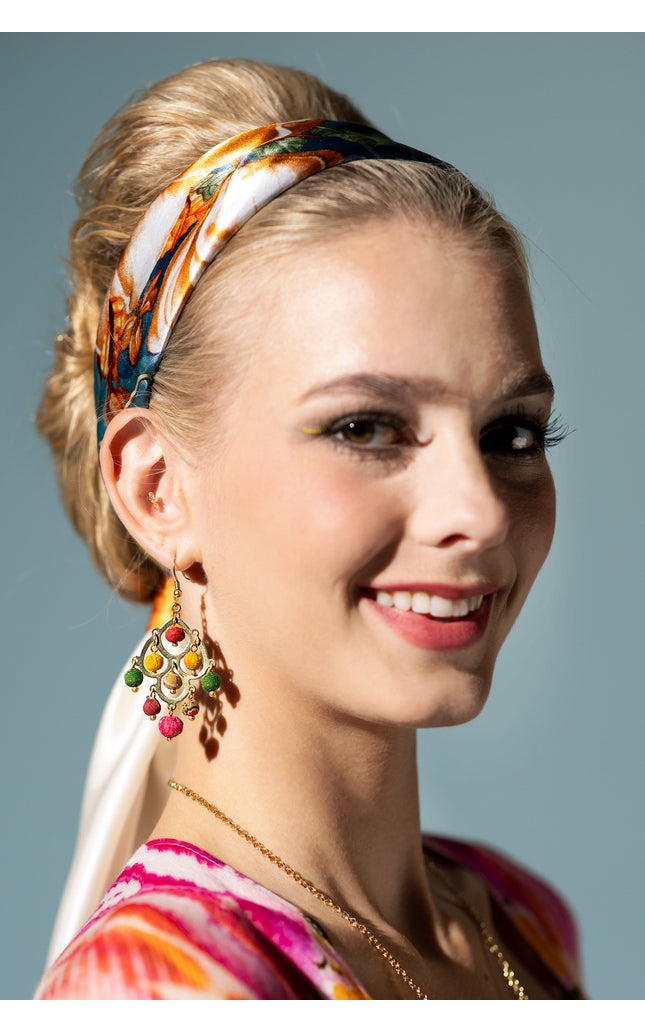 Multicolor Drop Earrings