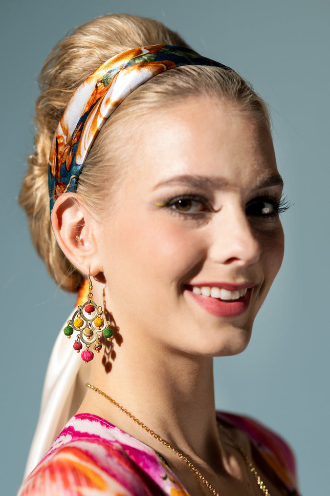 Multicolor Drop Earrings