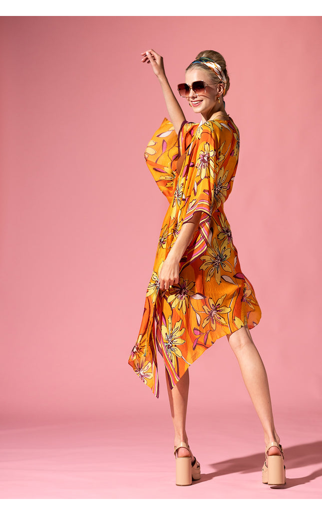 Amber Bloom Kimono