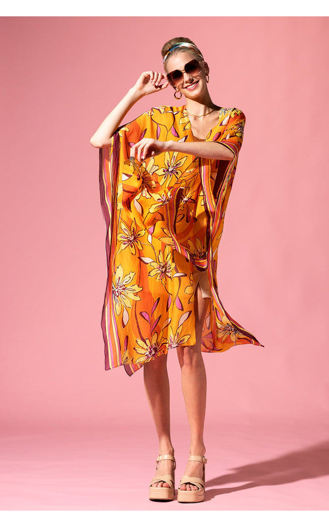 Amber Bloom Kimono