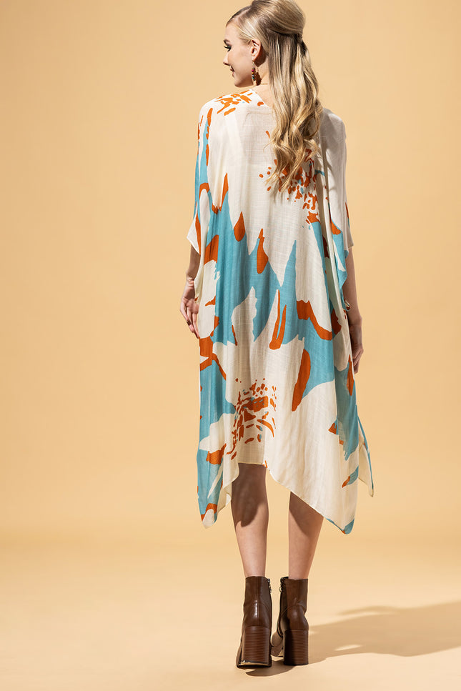 Aquaflora Boho Kimono