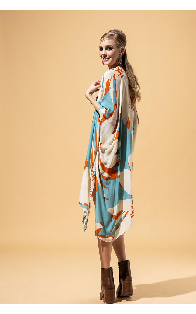 Aquaflora Boho Kimono