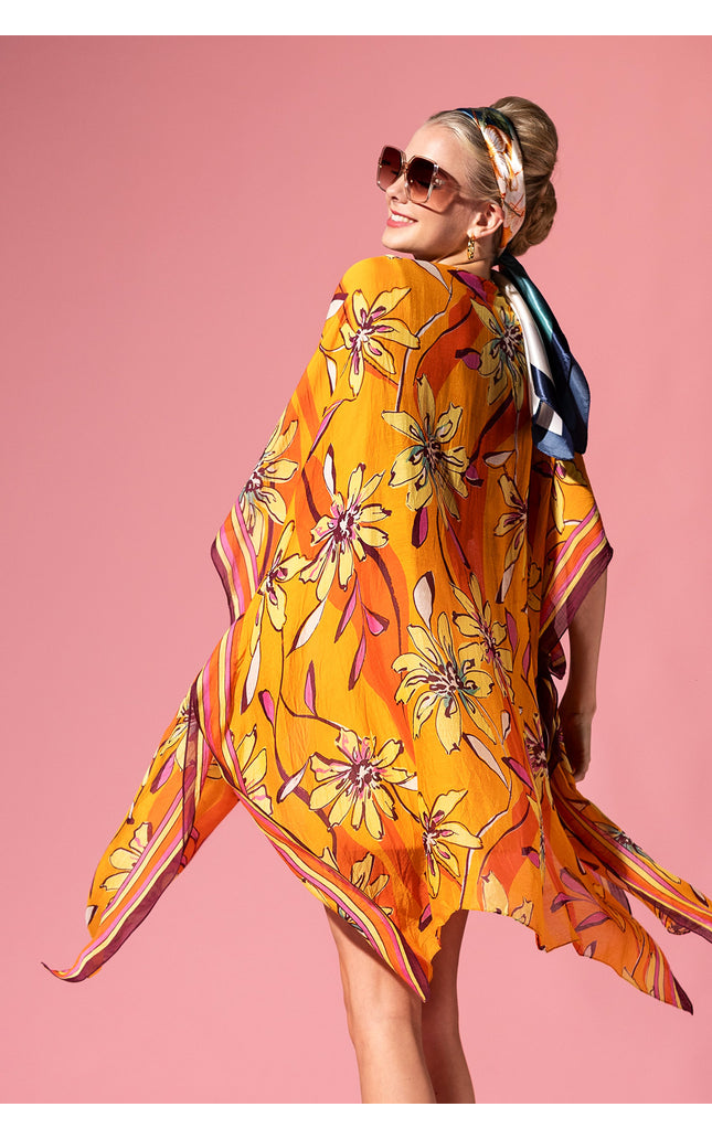 Amber Bloom Kimono