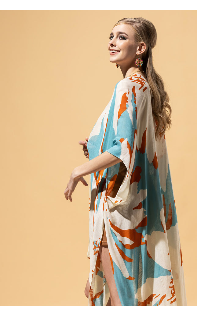 Aquaflora Boho Kimono