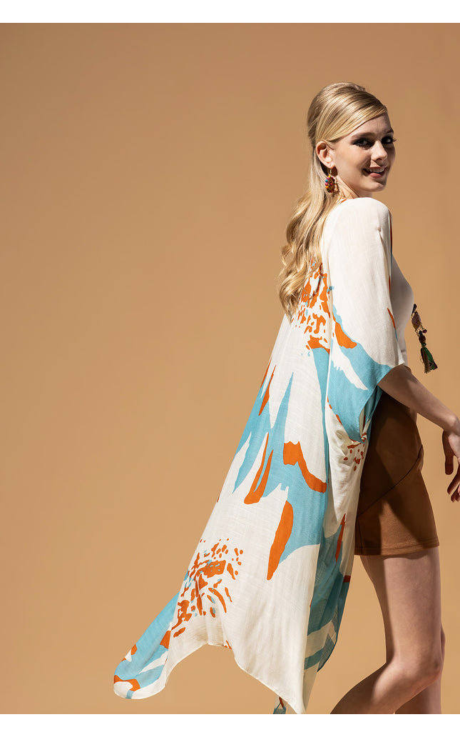Aquaflora Boho Kimono