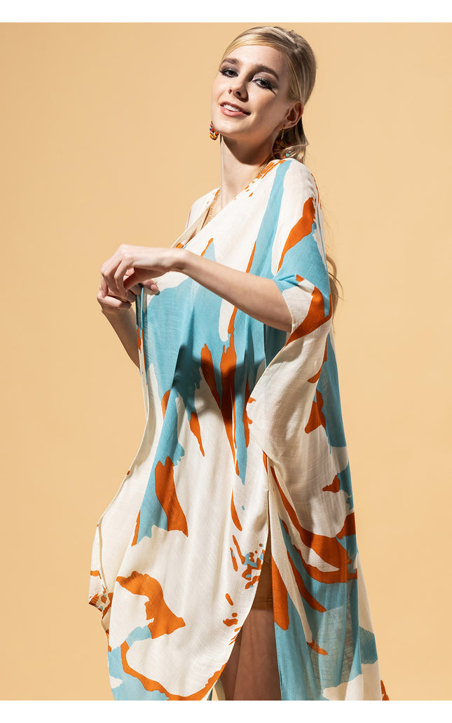 Aquaflora Boho Kimono
