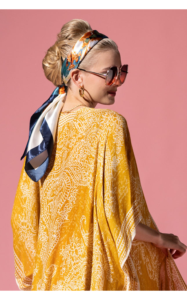 Marigold Paisley Kimono