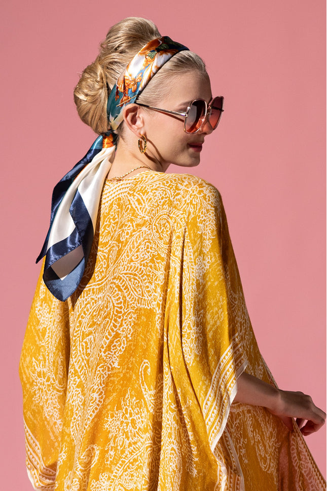 Marigold Paisley Kimono