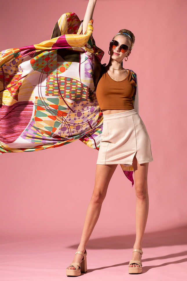 Geo Angel Jacquard  Kimono