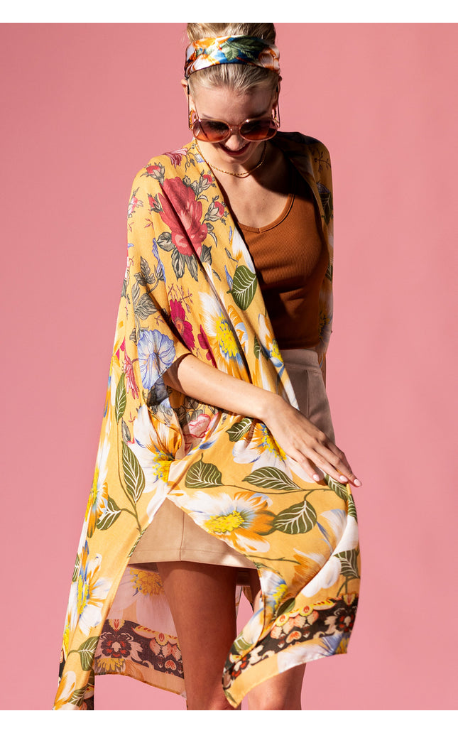 Sunny Blossom Kimono