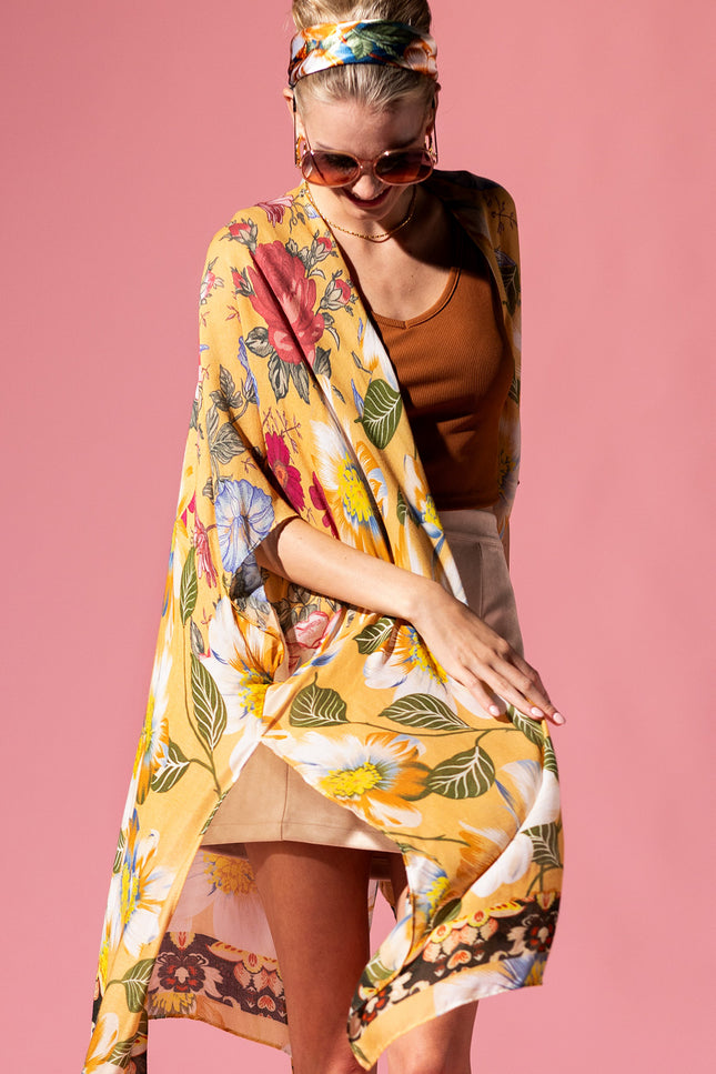 Sunny Blossom Kimono