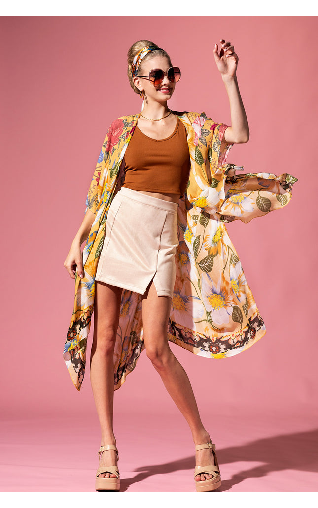 Sunny Blossom Kimono