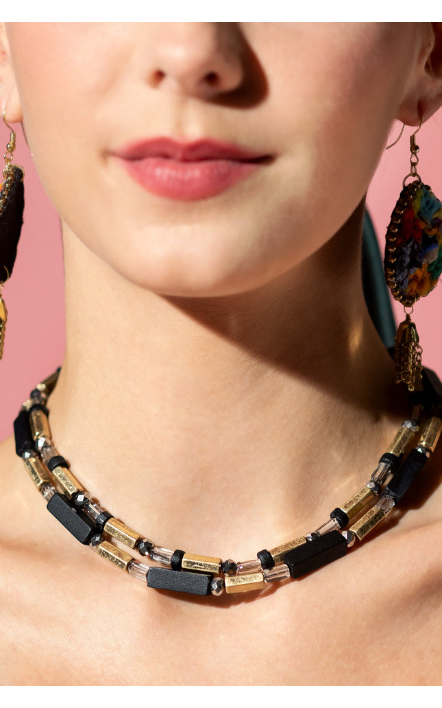 Midnight Gold Necklace