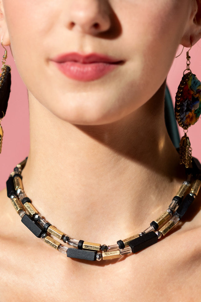 Midnight Gold Necklace