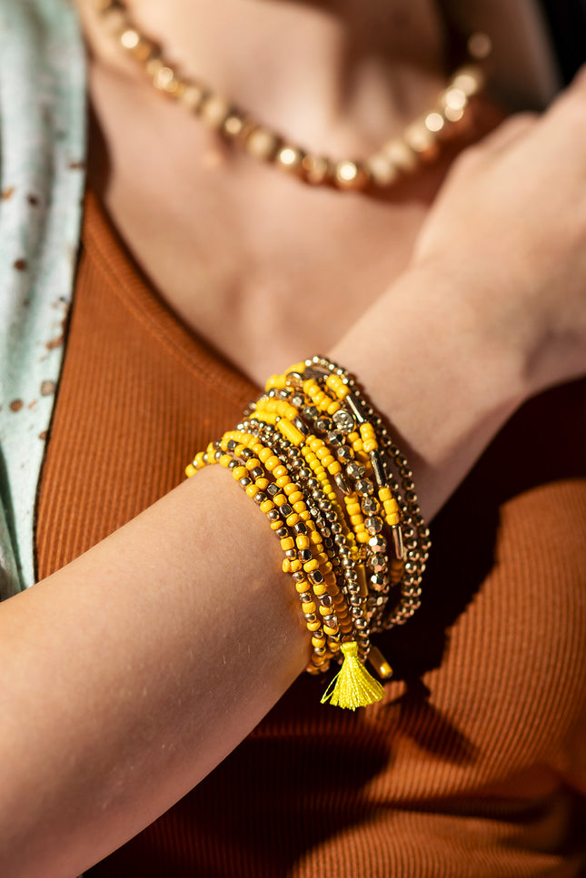 Golden Glow Bracelet