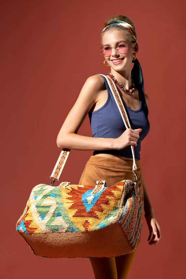 Ethnic Elegance Duffel