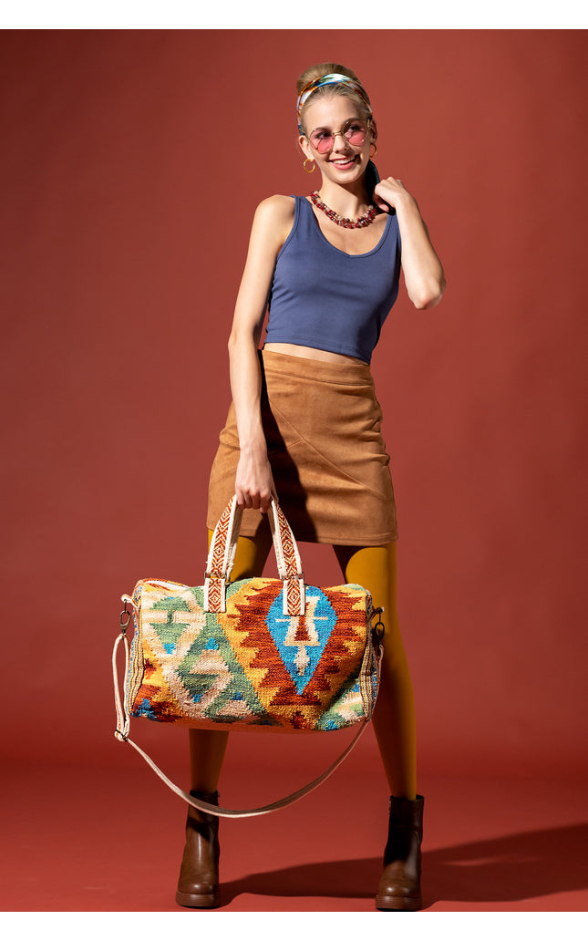 Ethnic Elegance Duffel