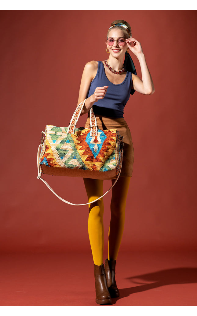 Ethnic Elegance Duffel
