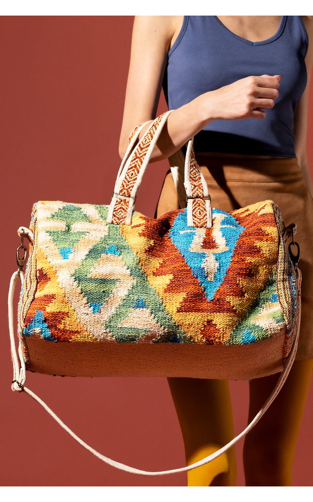 Ethnic Elegance Duffel