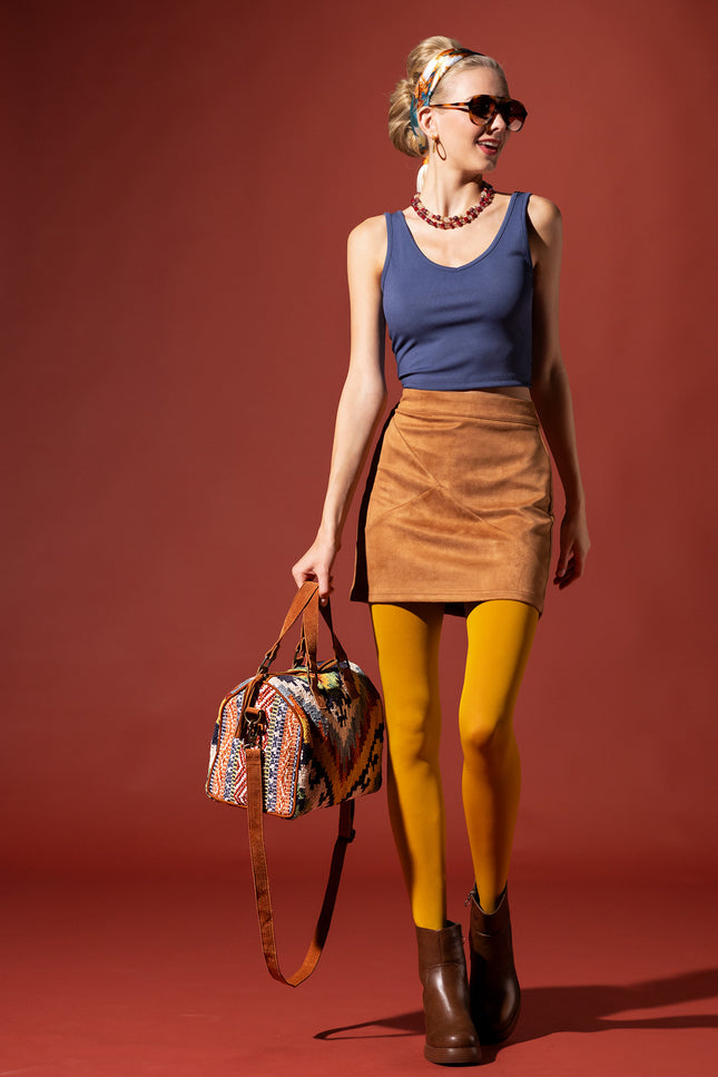 Sunset Weave Boston Bag