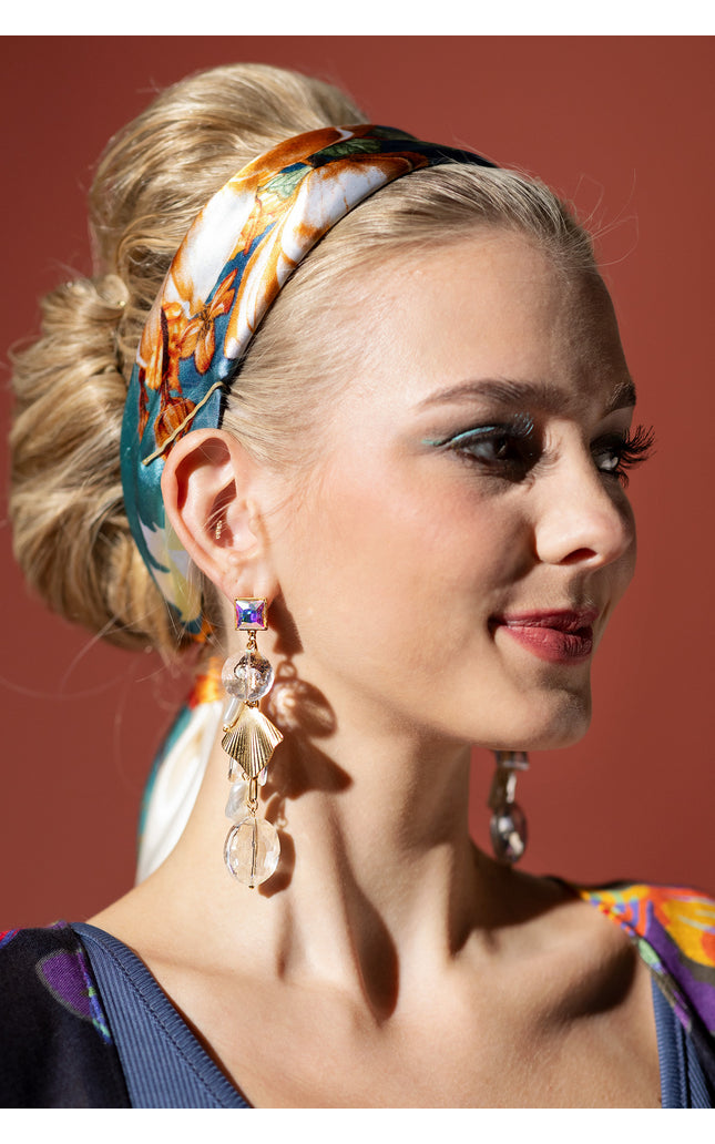 Crystal Dangle Earrings