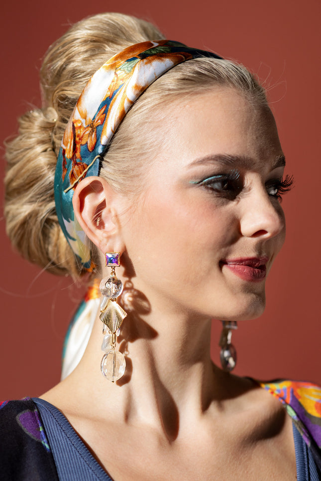 Crystal Dangle Earrings